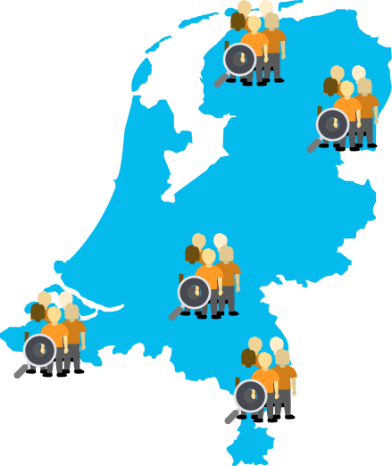 Komt al het bouw personeel uit de Randstad?